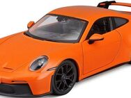Bburago Sammlerauto Porsche 911 GT3 ´21,orange, Maßstab 1:24