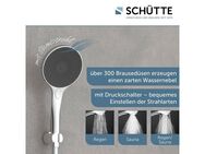 Schütte Handbrause CAPRI, Duschbrause, 3-fach verstellbar, Antikalk, wassersparend