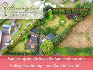 Sanierungsbedürftiges Einfamilienhaus mit Einliegerwohnung - zum Kauf in Itzstedt - - Itzstedt
