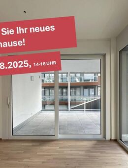 ERSTBEZUG 2-ZIMMER WOHNUNG IM 2. OG MIT GROSSER SÜD-OST TERRASSE IN LANGENAU - Langenau