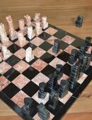 Altes Schachbrett aus einem Nachlass günstig abzugeben in 58300