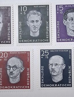 Briefmarken DDR 1958 Nationale Denkmäler komplett postfrisch - Görlitz