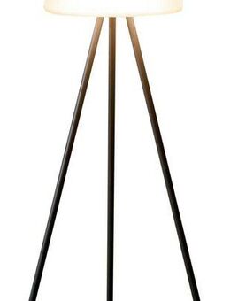 Paco Home Stehlampe BRUCE, LED fest integriert, LED In- Und Outdoor Garten Terrasse Aufladbar Akku Balkon Dreibein