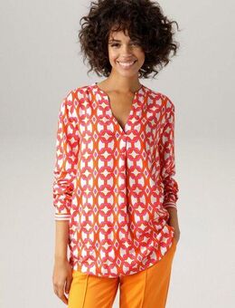 Aniston CASUAL Schlupfbluse mit extravagantem, graphischem Druck