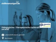 Pädagogische / Therapeutische Fachkraft (m/w/d) - Bornheim (Nordrhein-Westfalen)