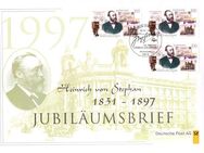 BRD: MiNr. 1912, "100. Todestag von Heinrich von Stephan", amtlicher Jubiläumsbrief, Ersttagssonderstempel - Brandenburg (Havel)