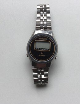 Citizen Damen Armbanduhr Digital mit Edelstahl Armband 1990er Jahre - Fulda