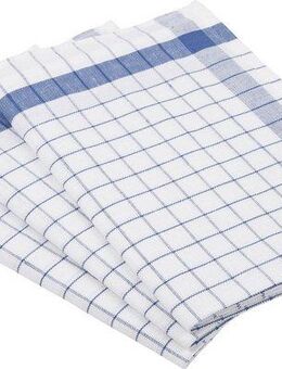 ROSS Geschirrtuch Exclusiv, (Set, 3-tlg), Karofond, 50% Baumwolle, 50% Leinen, 50x70 cm