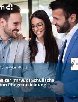 Sachbearbeiter (m/w/d) Schulische Koordination Pflegeausbildung - Waiblingen