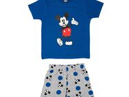 Disney Mickey Mouse Schlafanzug kurz - blau/grau - Größen 98 104 110 116 122 128 - NEU - 7€* - Grebenau