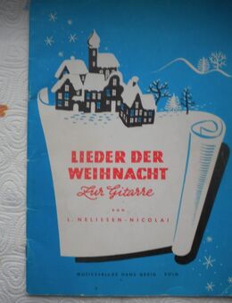 Lieder der Weihnacht zur Gitarre,Nelissen-Nicolai,Gerig Verlag - Linnich