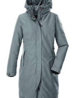 G.I.G.A. DX by killtec Funktionsmantel GW 80 WMN CT Wind- und wasserdichter Damenmantel mit Kapuze und 2-Wege-Zipper
