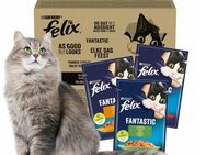 Felix Fantastic Meat 48x85g Geschmacksmischung Katzenfutter - Wuppertal