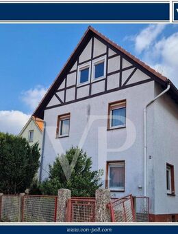 Einfamilienhaus mit großer Scheune und Garten mit Obstbaumbestand - Weißenborn (Hessen)