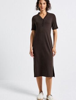 STREET ONE Midikleid in Unifarbe