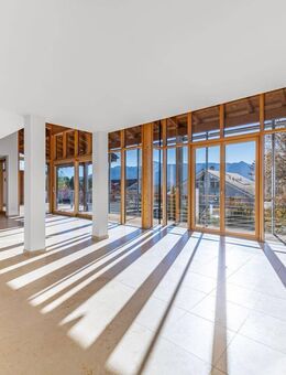 Architektenhaus mit beeindruckendem Bergpanorama - Licht, Raum & Wohnqualität - Murnau (Staffelsee)