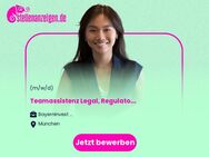 Teamassistenz (m|w|d) Legal, Regulatory and Tax - München