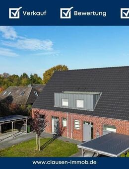 Hochwertige DHH in Feldrandlage - modern + energieeffizient! - Bönebüttel