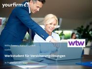 Werkstudent für Versicherungslösungen - Frankfurt (Main)