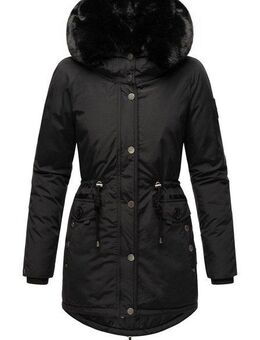 Navahoo Wintermantel Sweety Deluxe modischer Winterparka mit großer doppelter Kapuze