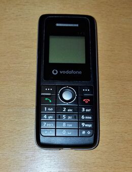 Handy Vodafone 125 schwarz ohne Simlock und kein Ladegerät - Verden (Aller)