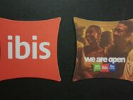 IBIS Hotel Bierdeckel we are open Coaster Getränkeuntersetzer - Nürnberg