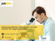 Wissenschaftlicher Mitarbeiter (m/w/d) Institut für Allgemeinmedizin - Münster
