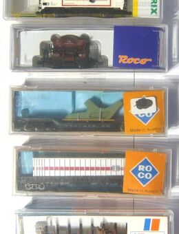 Roco Trix N Güterzug Set 5 Wagen in Verpackung Sehr Gut - Amberg