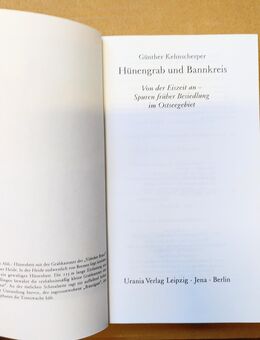Hünengrab und Bannkreis Von der Eiszeit an - Spuren früher Besiedlung im Ostseegebiet, 1990, Fachbuch - Dresden
