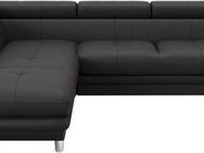 COTTA Ecksofa Enterprise L-Form, mit Arm- & Kopfteilverstellung, wahlweise mit Bettfunktion