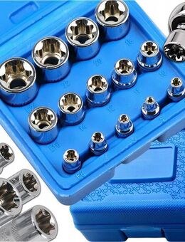 STECKSCHLÜSSELSATZ INNEN-TORX E4 E24 14-TLG TORX - Wuppertal