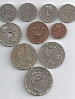 Münzen Dänemark 1954 bis 1989 - Bremen