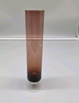 Vase Glasvase Glas Höhe 24cm Öffnung ca. 5cm breit Dekovase Deko getöntes Glas - Essen