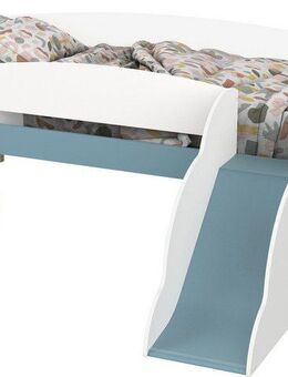 Demeyere GROUP Spielbett Longane, Kinderbett in Form von Wolken mit kleine Rutsche