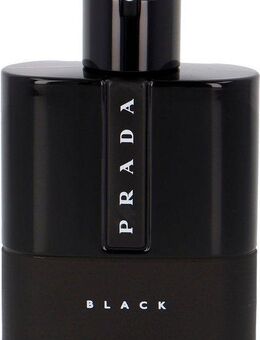 PRADA Eau de Parfum Luna Rossa Black, Holzig-orientalischer Duft mit Bergamotte, Engelwurz und Moschus.