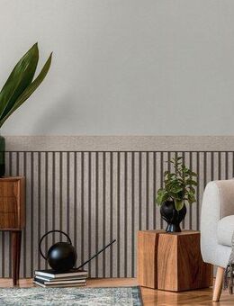 living walls Vliestapete Wallpanel Tapete Wandpaneele Mustertapete Holzpaneele Natur, strukturiert, matt, (1 St), Vliestapete Holz-Optik für Schlafzimmer Küche Wohnzimmer Wandpaneele