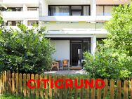 Unterhaching - Gemütliche 3-Zi.-Wohnung mit sonniger Gartenterrasse - Bezugsfrei! - Unterhaching