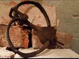 Antik Handschellen Old Handscuffs mit original Schlüssel in 14715
