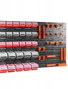 Werkstatt Garage Werkstattregal Werkzeugwand Werkzeugtafel 120x80cm Wand Set544 - Wuppertal