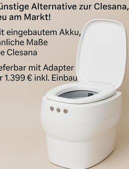 Tomtour LOOSEAL Verschweißtoilette mit Akku | Alternative Clesana - Olfen Zentrum