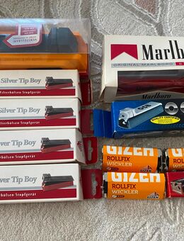 Gizeh Stopfgerät Marlboro Stopfgerät Gizeh Silver Tip Boy OCB Machine - Günzburg