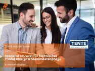 Spezialist (m/w/d) für technisches Produktdesign & Stammdatenpflege - Wermelskirchen