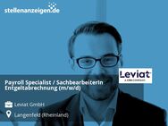 Payroll Specialist / SachbearbeiterIn Entgeltabrechnung (m/w/d) - Langenfeld (Rheinland)