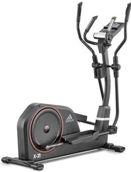 adidas Performance Crosstrainer-Ergometer X-21 (mit Tablet-Halterung, LED-Beleuchtung, mit Bluetooth und App-Funktion), Schwungmasse ca. 8 kg, 24 Widerstandsstufen