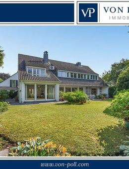 Charmantes Landhaus in Rheinnähe: Helle und große Räume, Traumgarten - Düsseldorf