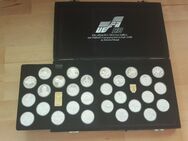 Fussball EM 1988 in Deutschland, schöne Münzsammlung 560g Silber - Hamburg