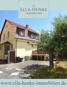 Stilvolles Einfamilienhaus mit Keller + Garage in ruhiger Lage von Thale. - Thale