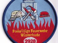 FREIWILLIGE FEUERWEHR HANSESTADT HAMBURG WINTERHUDE AUFNÄHER PATCH ABZEICHEN FÜR SAMMLER RETTEN BERGEN - Hamburg Hamburg-Nord