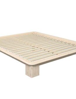 Home affaire Futonbett Peregrin, Bett, Bettgestell, Massivholzbett, inklusive Lattenrost, aus massiver Kiefer, FSC®