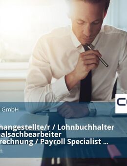 Steuerfachangestellte/r / Lohnbuchhalter als Personalsachbearbeiter Entgeltabrechnung / Payroll Specialist (m/w/d) - Großbeeren